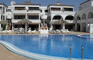 Golf and sea apartment on lovely complex with pool
