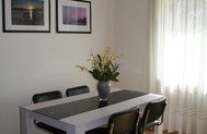appartamento in villa con giardino vista lago