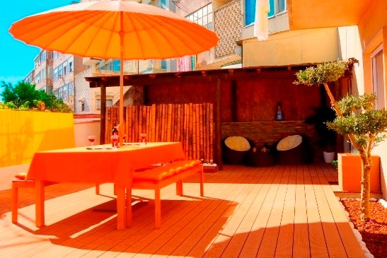 Deck & Spa Santa Engracia – Terrace