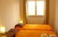Cosy apartment with a patio in the Heart of Lisbon– Bedroom #2 with 2 single beds together making 1 king size bed